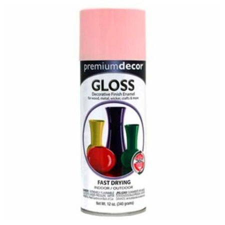 GENERAL PAINT Pink, Gloss, 12 oz 171312